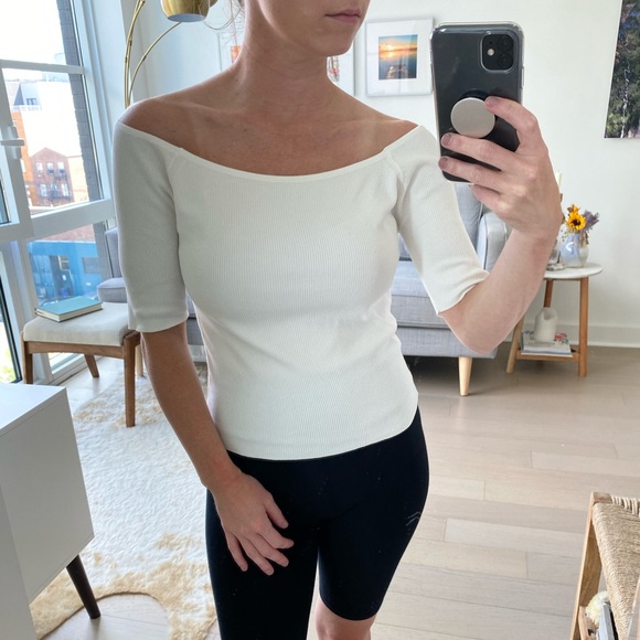 ZARA | Ribbed Knit Top - Picture 3 of 3